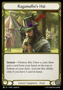 Ragamuffin's Hat [FAB187] (FAB Promos) Gold Cold Foil