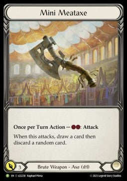 Mini Meataxe [LGS238] (LGS Promos) Rainbow Foil