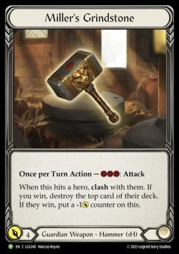 Miller's Grind Stone [LGS240] (LGS Promos) Rainbow Foil