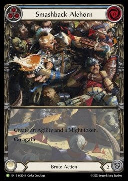 Smashback Alehorn (Extended Art) [LGS245] (LGS Promos) Rainbow Foil