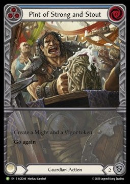 Pint of Strong and Stout (Extended Art) [LGS246] (LGS Promos) Rainbow Foil