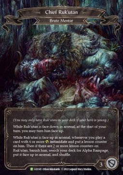 Chief Ruk'utan [LGS145] (LGS Promos) Rainbow Foil