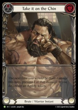 Take it on the Chin (Extended Art) [LGS256] (LGS Promos) Rainbow Foil