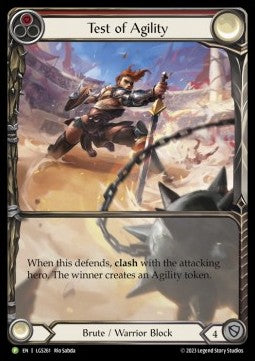 Test of Agility (Extended Art) [LGS261] (LGS Promos) Rainbow Foil