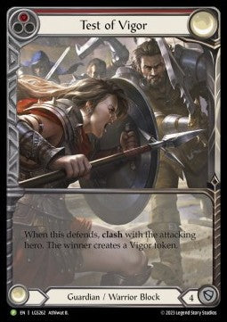 Test of Vigor (Extended Art) [LGS262] (LGS Promos) Rainbow Foil