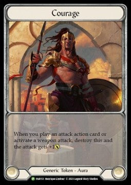 Courage (Extended Art) [FAB153] (FAB Promos) Cold Foil