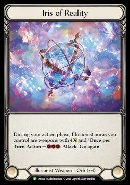 Iris of Reality (Alternate Art) [FAB156] (FAB Promos) Rainbow Foil