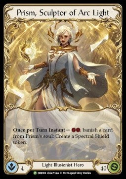 Prism, Sculptor of Arc Light [HER069] (Hero Promos) Cold Foil