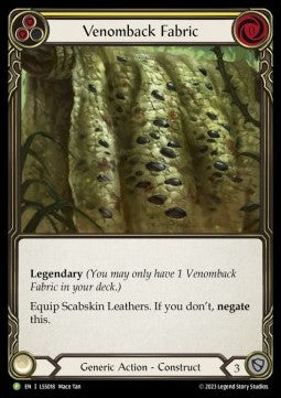 Venomback Leather // Scabskin Leathers [LSS018] (LSS Promos) Cold Foil