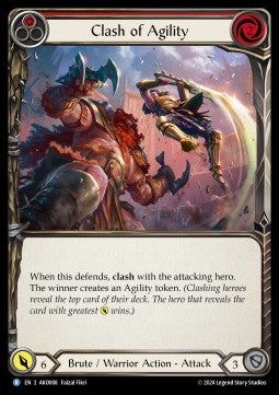 Clash of Agility (Red) [AKO008] (Armory Deck: Kayo) Regular