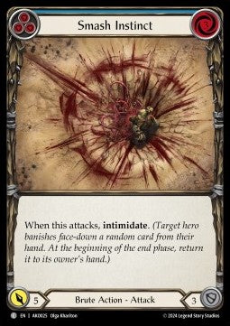 Smash Instinct (Blue) [AKO025] (Armory Deck: Kayo) Regular