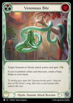 Venomous Bite (Red) [MST020] (Part the Mistveil) Rainbow Foil