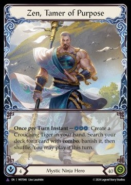 Zen, Tamer of Purpose (Marvel) [MST046] (Part the Mistveil) Cold Foil