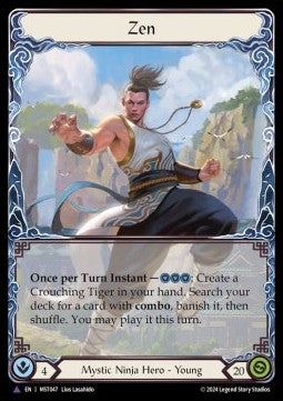 Zen (Marvel) [MST047] (Part the Mistveil) Cold Foil