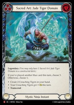 Sacred Art: Jade Tiger Domain // Inner Chi [MST053] (Part the Mistveil) Regular