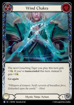 Wind Chakra (Blue) [MST056] (Part the Mistveil) Rainbow Foil