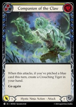 Companion of the Claw (Yellow) [MST058] (Part the Mistveil) Regular