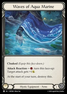 Waves of Aqua Marine [MST069] (Part the Mistveil) Cold Foil
