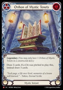Orihon of Mystic Tenets [MST080] (Part the Mistveil) Rainbow Foil