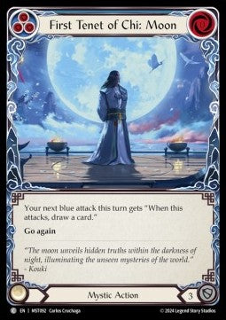 First Tenet of Chi: Moon [MST092] (Part the Mistveil) Rainbow Foil
