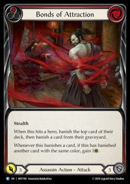 Bonds of Attraction (Red) [MST109] (Part the Mistveil) Rainbow Foil