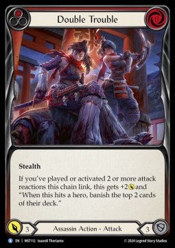Double Trouble (Red) [MST112] (Part the Mistveil) Rainbow Foil
