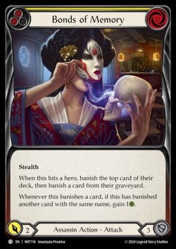 Bonds of Memory (Yellow) [MST116] (Part the Mistveil) Rainbow Foil