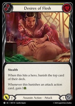 Desires of Flesh (Yellow) [MST119] (Part the Mistveil) Regular