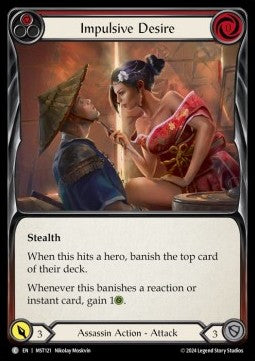 Impulsive Desire (Red) [MST121] (Part the Mistveil) Rainbow Foil
