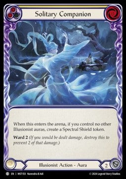 Solitary Companion (Yellow) [MST150] (Part the Mistveil) Rainbow Foil