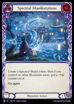 Spectral Manifestations (Blue) [MST154] (Part the Mistveil) Rainbow Foil