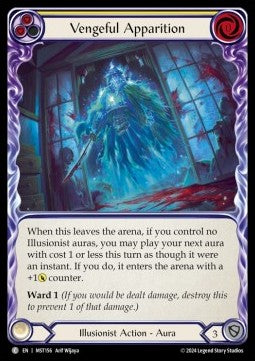 Vengeful Apparition (Yellow) [MST156] (Part the Mistveil) Regular