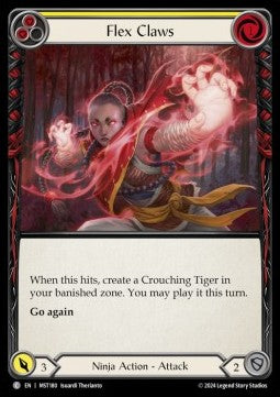 Flex Claws (Yellow) [MST180] (Part the Mistveil) Regular