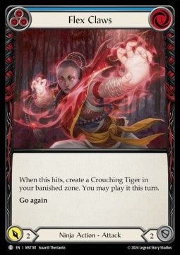 Flex Claws (Blue) [MST181] (Part the Mistveil) Regular