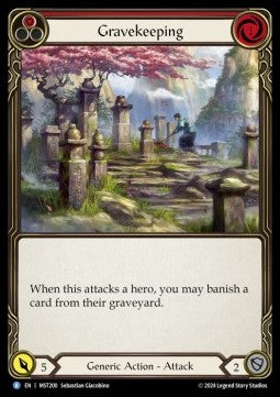 Gravekeeping (Red) [MST200] (Part the Mistveil) Regular