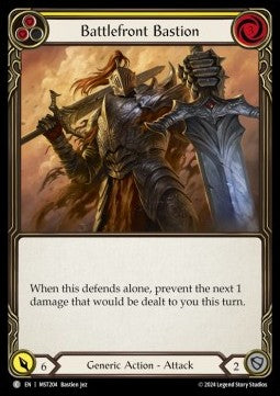Battlefront Bastion (Yellow) [MST204] (Part the Mistveil) Rainbow Foil
