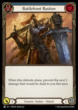 Battlefront Bastion (Blue) [MST205] (Part the Mistveil) Rainbow Foil