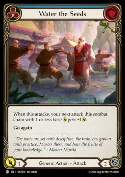 Water the Seeds (Blue) [MST214] (Part the Mistveil) Rainbow Foil