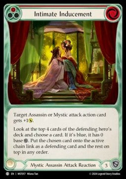 Intimate Inducement (Red) [MST017] (Part the Mistveil) Rainbow Foil