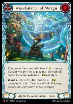 Manifestation of Miragai [MST031] (Part the Mistveil) Rainbow Foil