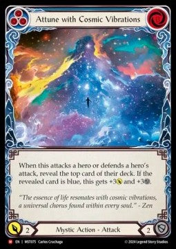 Attune with Cosmic Vibrations [MST075] (Part the Mistveil) Rainbow Foil
