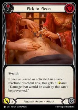 Pick to Pieces (Red) [MST127] (Part the Mistveil) Regular