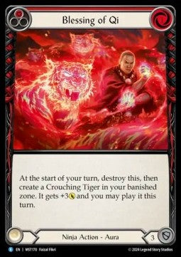 Blessing of Qi (Red) [MST170] (Part the Mistveil) Regular