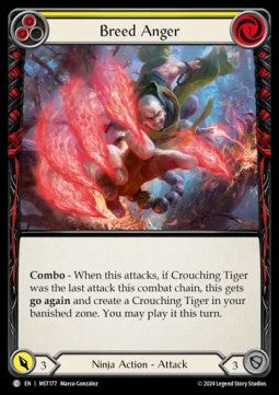 Breed Anger (Yellow) [MST177] (Part the Mistveil) Rainbow Foil