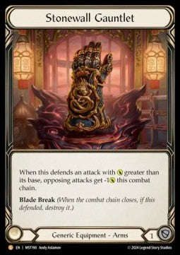 Stonewall Gauntlet [MST190] (Part the Mistveil) Cold Foil