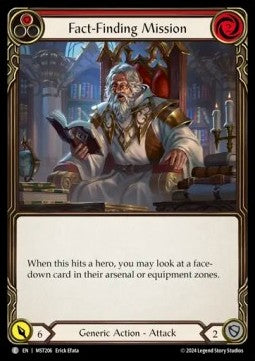 Fact-Finding Mission (Red) [MST206] (Part the Mistveil) Rainbow Foil