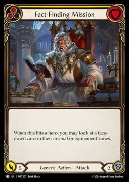 Fact-Finding Mission (Yellow) [MST207] (Part the Mistveil) Rainbow Foil