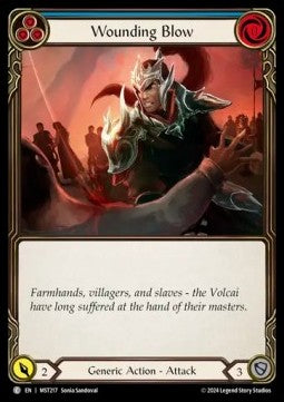 Wounding Blow (Blue) [MST217] (Part the Mistveil) Regular