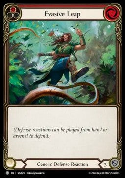 Evasive Leap (Red) [MST218] (Part the Mistveil) Rainbow Foil