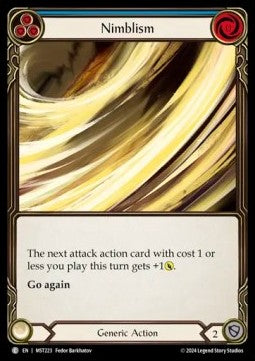 Nimblism (Blue) [MST223] (Part the Mistveil) Regular